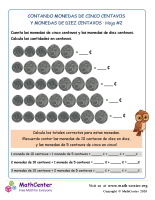 Contando 5 y 10 centavos (2) (Argentina)