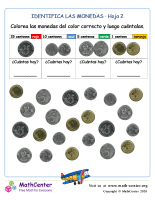 Identifica las monedas (2) (Ecuador)