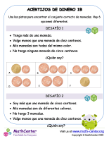 Acertijos de dinero Euro 1 B