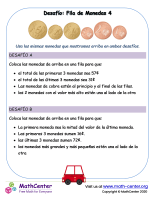 Desafío: Fila De Monedas Euro 4