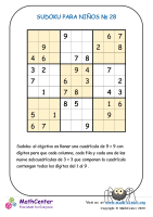 Sudoku N°28