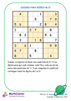 Sudoku N°31