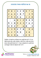 Sudoku N°36