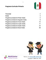 Programa Curricular Primaria México