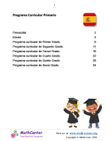 Programa Curricular Primaria España