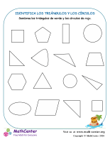 Identifica Los Triángulos Y Los Círculos