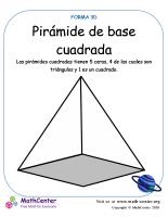 Pirámide De Base Cuadrada