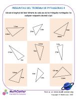 Preguntas Del Teorema De Pythagoras 4