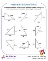 Prueba De Triángulo De Pitágoras 1