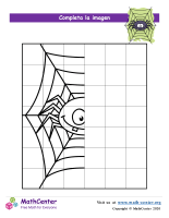 Copiar la simetría de la araña