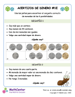 Acertijos de dinero (1E) (Guatemala)