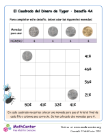 Cuadrado del dinero de Tygers (4A) (Guatemala)
