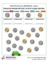 Identifica las monedas (1) (Guatemala)