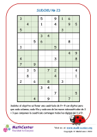 Sudoku N°23
