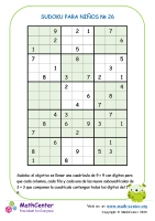 Sudoku N°26