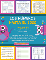 Los números hasta el 1000 - Introducción a los números hasta el 1000