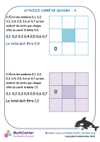 Le carré de quadra - puzzle 4