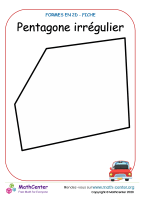 Pentagone irrégulier