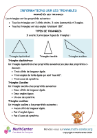 Informations sur les triangles