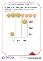 Le carré d'argent de tyger n°4 (euro)