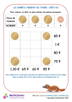 Le carré d'argent de tyger n°4-2 (euro)