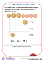 Le carré d'argent de tyger n°4 (euro)