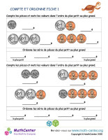 Compte et ordonne fiche 1