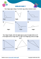 Angles quiz 1