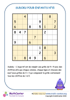 Sudoku n°15