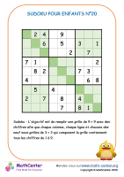 Sudoku n°20