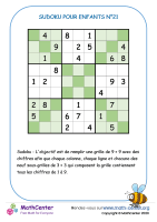 Sudoku n°21