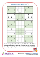 Sudoku n°24