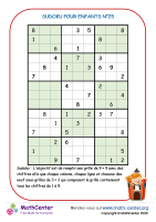 Sudoku n°25