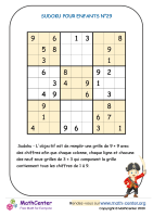 Sudoku n°29