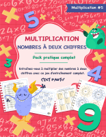 Multiplication - nombres à deux chiffres