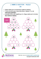 L'arbre d'addition - puzzle 3