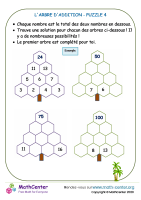 L'arbre d'addition - puzzle 4