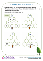 L'arbre d'addition - puzzle 5