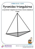 Pyramide à base triangulaire
