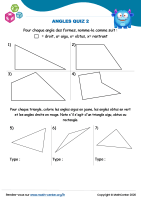 Angles quiz 2