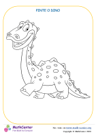Pinte O Dinossauro Nº 1
