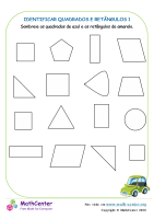 Identificar Quadrados E Retângulos 1