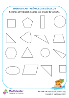 Identificar Triângulos E Círculos