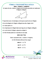 Fórmula Trigonométrica Básica