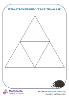 Rede De Tetraedro (Pirâmide Triangular)