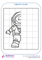 Desenhe O Astronauta