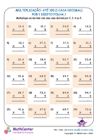Multiplicação: Até 100 (Casa Decimal 1) Por Dígitos 1 Folha1