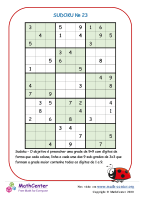 Sudoku Nº23