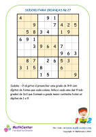 Sudoku Nº27
