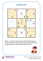 Sudoku Nº7